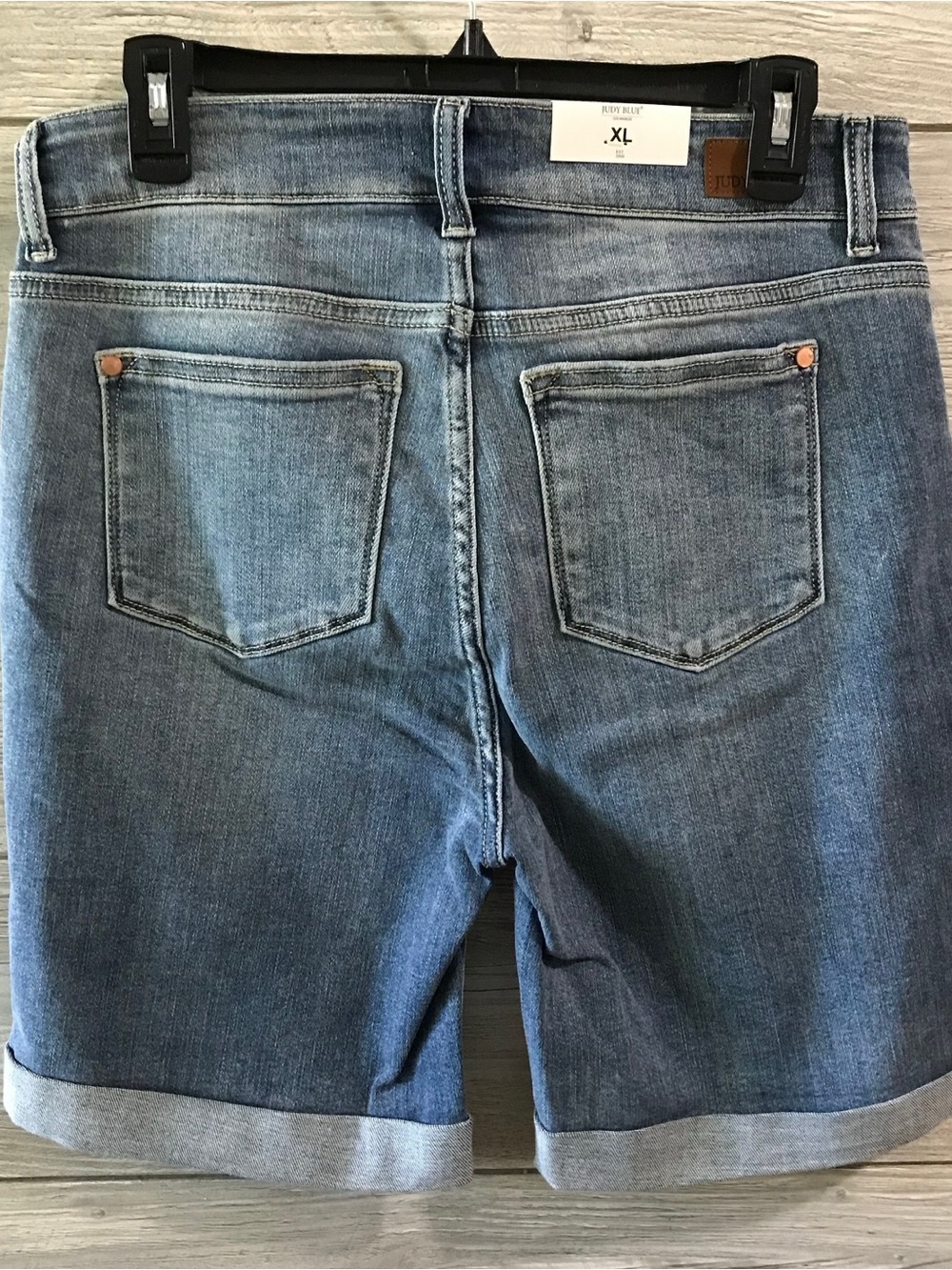 BNWT Judy Blue High Waisted Denim Shorts - Picture 2 of 8